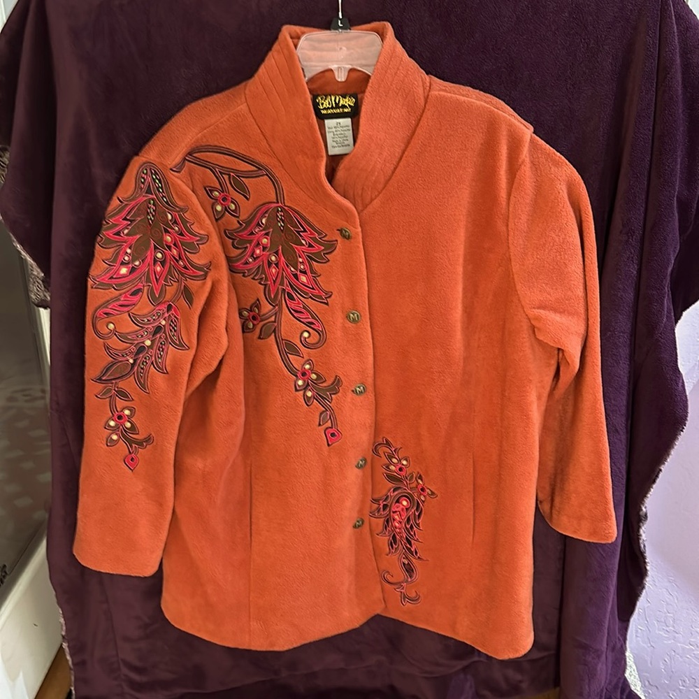 Bob Mackie Embroidered Jacket